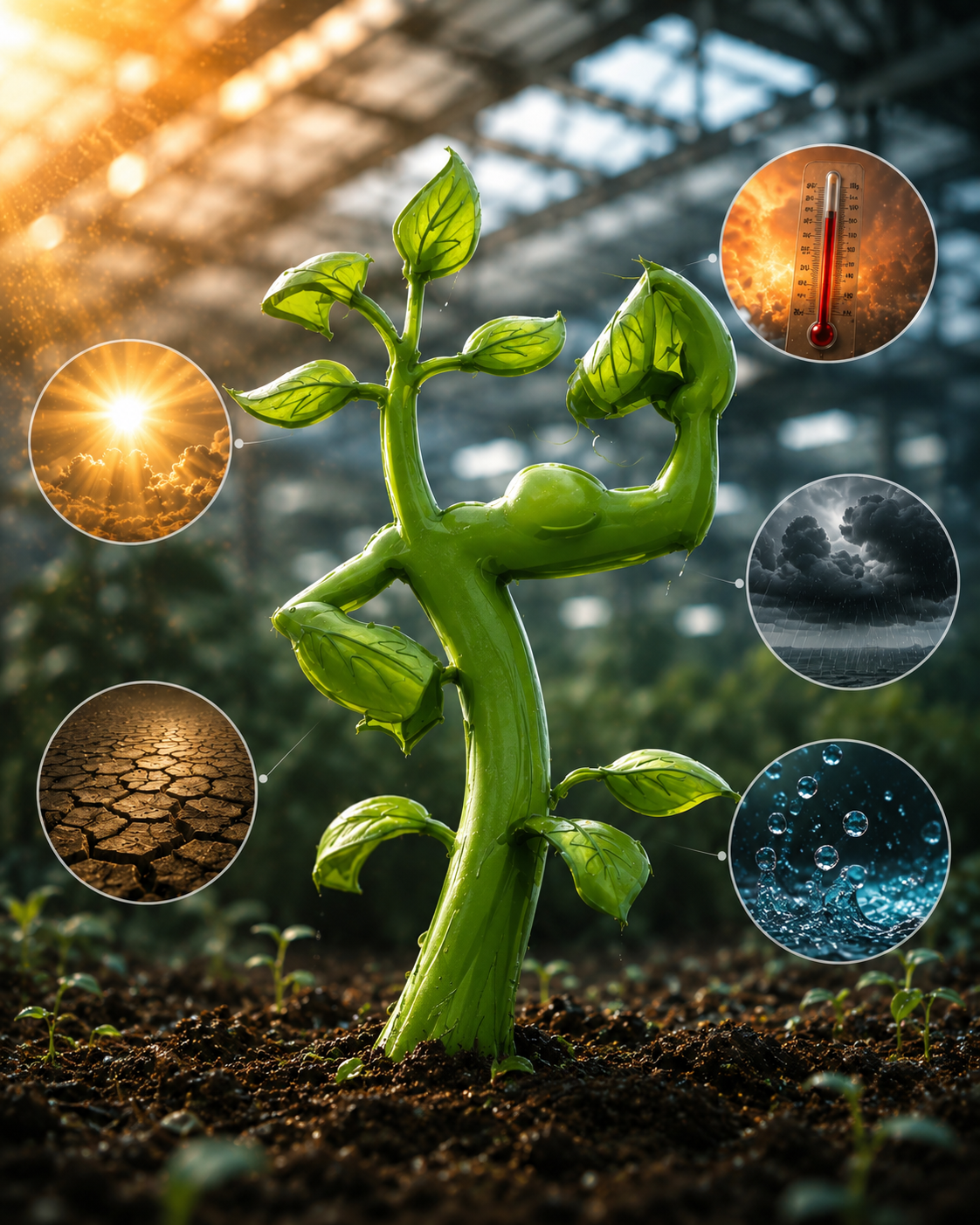 Improve crop performance under challenging growing conditions