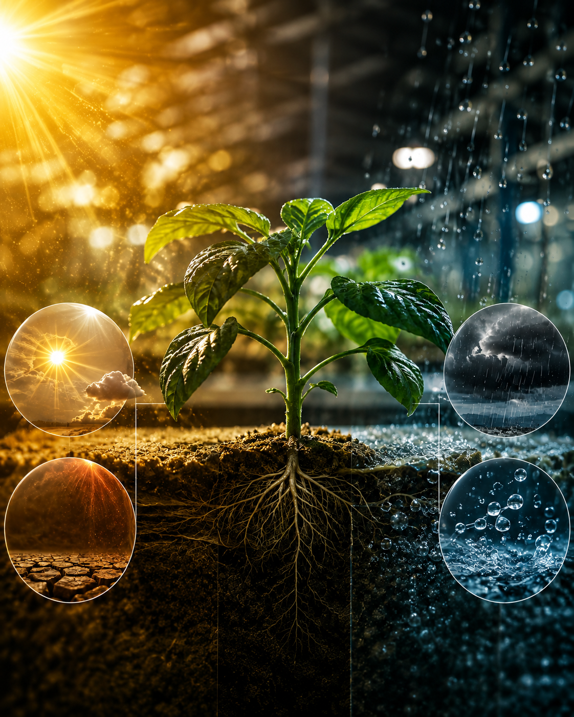 Improve crop performance under challenging growing conditions
